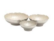 Alum Enamel Bowl Set Of 3 11 Inches 9 Inches 8 Inches Width
