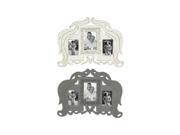 2 Pc Vintage Themed Wall Photo Frame Set