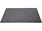 Doortex Ribmat heavy duty indoor outdoor entrance mat 32 x 48 Charcoal