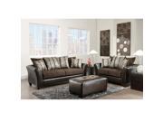 Riverstone Rip Sable Chenille Living Room Set