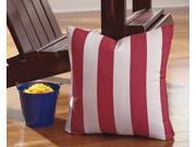 Pillow Red White