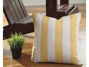 Pillow Yellow White