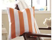 Pillow Orange White