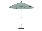 9 Fiberglass Market Umbrella Collar Tilt Bronze Sunbrella Spa