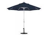 9 Aluminum Market Umbrella Collar Tilt Sand Sunbrella Spectrum Indigo