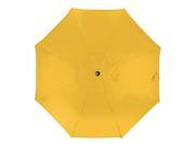 9 Aluminum Market Umbrella Push Tilt M Black Sunbrella Sunflower Yellow