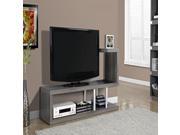 DARK TAUPE RECLAIMED LOOK 60 L TV CONSOLE