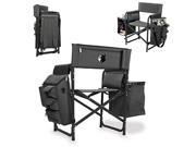 Fusion Chair Dark Grey Black Minnesota Timberwolves Digital Print