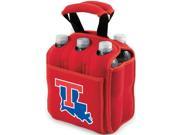 Six Pack Red Louisiana Tech Bulldogs Digital Print