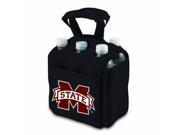 Six Pack Black Mississippi State Bulldogs Digital Print