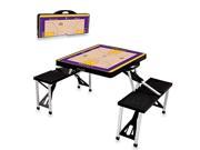 Picnic Table Sport Black Los Angeles Lakers Digital Print