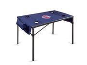 Travel Table Navy Detroit Pistons Digital Print