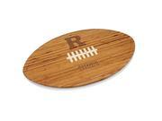 Kickoff Natural Wood Rutgers University Scarlet Knights Engraved