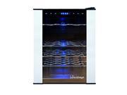 18 Bottle Dual Zone Thermoelectric Wine Cooler