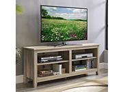 58 Natural Wood TV Stand Console