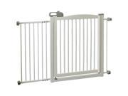 Richell One Touch Wide Pressure Mounted Pet Gate II White 32.1 62.8 x 2 x 30.5