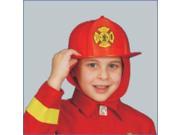Red Fire Helmet Adult one size fits all