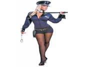 Adult Sexy Police Officer 1 pc Size Large