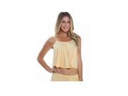 Mango Rayon Fly Away Top One Size One size Yellow