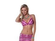 Tidal Pool Underwire Top Top Only 2X Pink