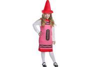 Red Crayon Costume Size L 12 14