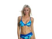 Under the Sea Underwire Top Top Only Extra Large Blue