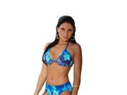 Under the Sea Underwire Triangle Top Top Only Medium Blue