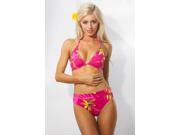 Star Island Underwire Triangle Top Top Only Extra Large Pink