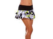 Ball Girl Flounce Tennis Skirt Skirt Only Black