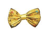 Gold Bow Tie with flashing Lights