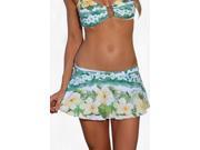 Flower Power Flirt Skirt Cover Up Cover Up Only Small Green