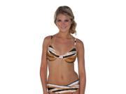 Shifting Sands Underwire Top Top Only Extra Large Brown