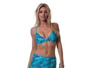 Lagoon Underwire Top Top Only Medium Blue