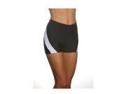 Tennis Essentials Night Moves Collection Women s Serena Short for Tennis and Yoga Black White Black