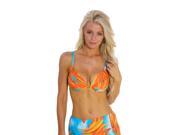 Psychedelic Power Pad Enhancer Top Top Only Large Orange