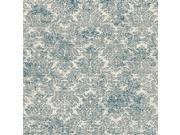 8609 Ivory Blue Damask 7 ft.10 Inchesby 11 ft.2 Inches Provence size 7 ft.10 Inchesby 11 ft.2 Inches