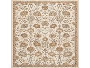 Pesha 7222 Oatmeal Beige Kashan size 5 ft.3 Inches by 7 ft.7 Inches