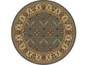 Lifestyles 5469 Slate Ivory Agra size 7 ft.10 Inches Round
