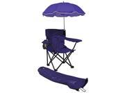 Beach Baby Kids Camp Chair with Carry Umbrella and matching tote bag Purple