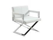 Oversized X base Arm Chair