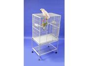 A e Cage Company Flight Bird Cage With Stand Black 32x21x63 Inch