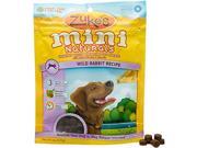 Zuke s Mini Naturals Moist Miniature Treat for Dogs Wild Rabbit 6 oz.