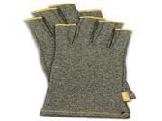 Arthritis Gloves Gold Stitching pair