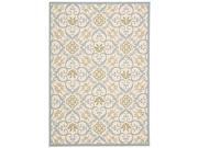 Nourison Caribbean Ivory Blue Area Rug Nourison Caribbean Ivory Blue Area Rug