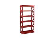 Turner Bookcase Red