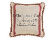 A Christmas Carol Pillow Set of 2 12x12