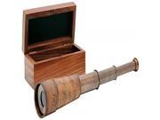 Handheld Telescope in wood box