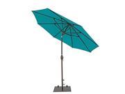 Sorara USA 9 Market Umbrella with Push Button Tilt Aruba