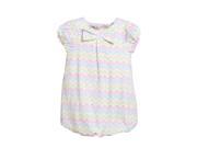 Mia Zig Zag Jersey Dress for 18 24 Months Baby Multi Color