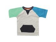 than Colour Block Tee for 10 years Boys Grey Color